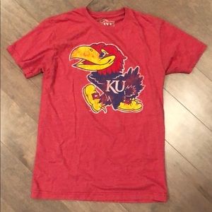 Kansas Jayhawks tee shirt KU